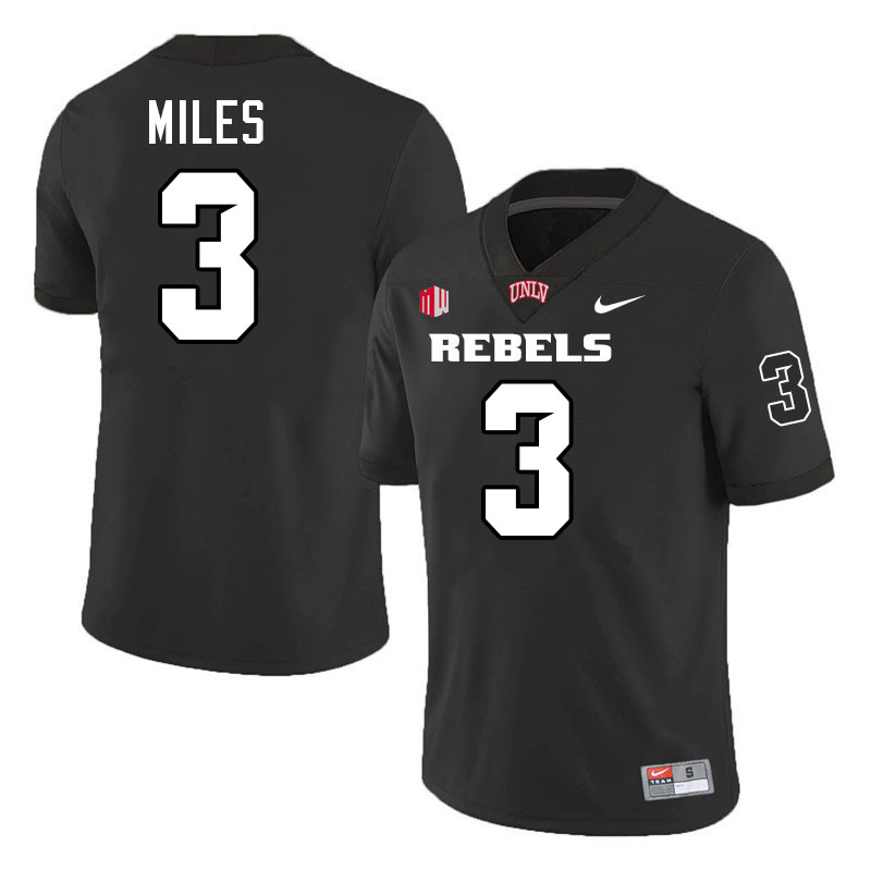 Cassidee Miles UNLV Jersey,UNLV Rebels Football Uniforms,Jerseys,Gears-Black